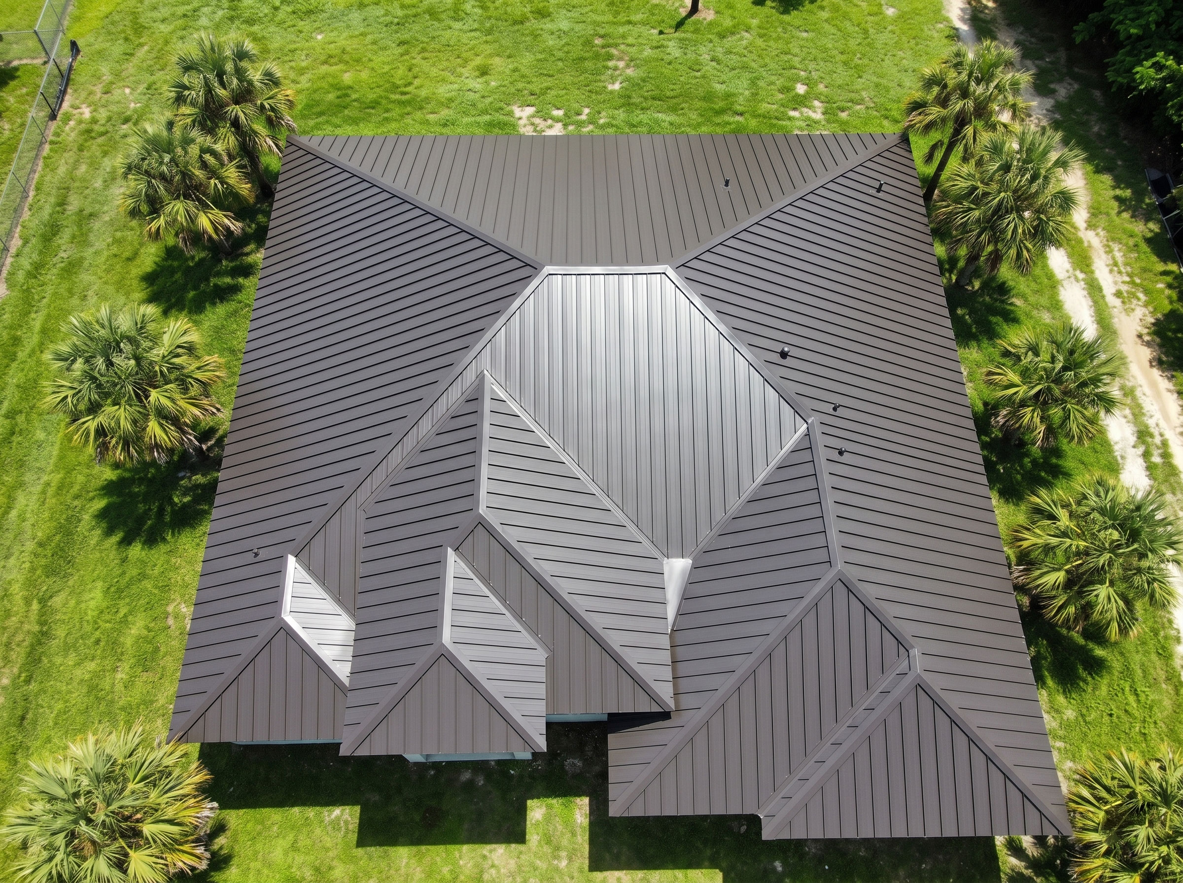 Pure Form Roofers crew installing a roof on a Florida home